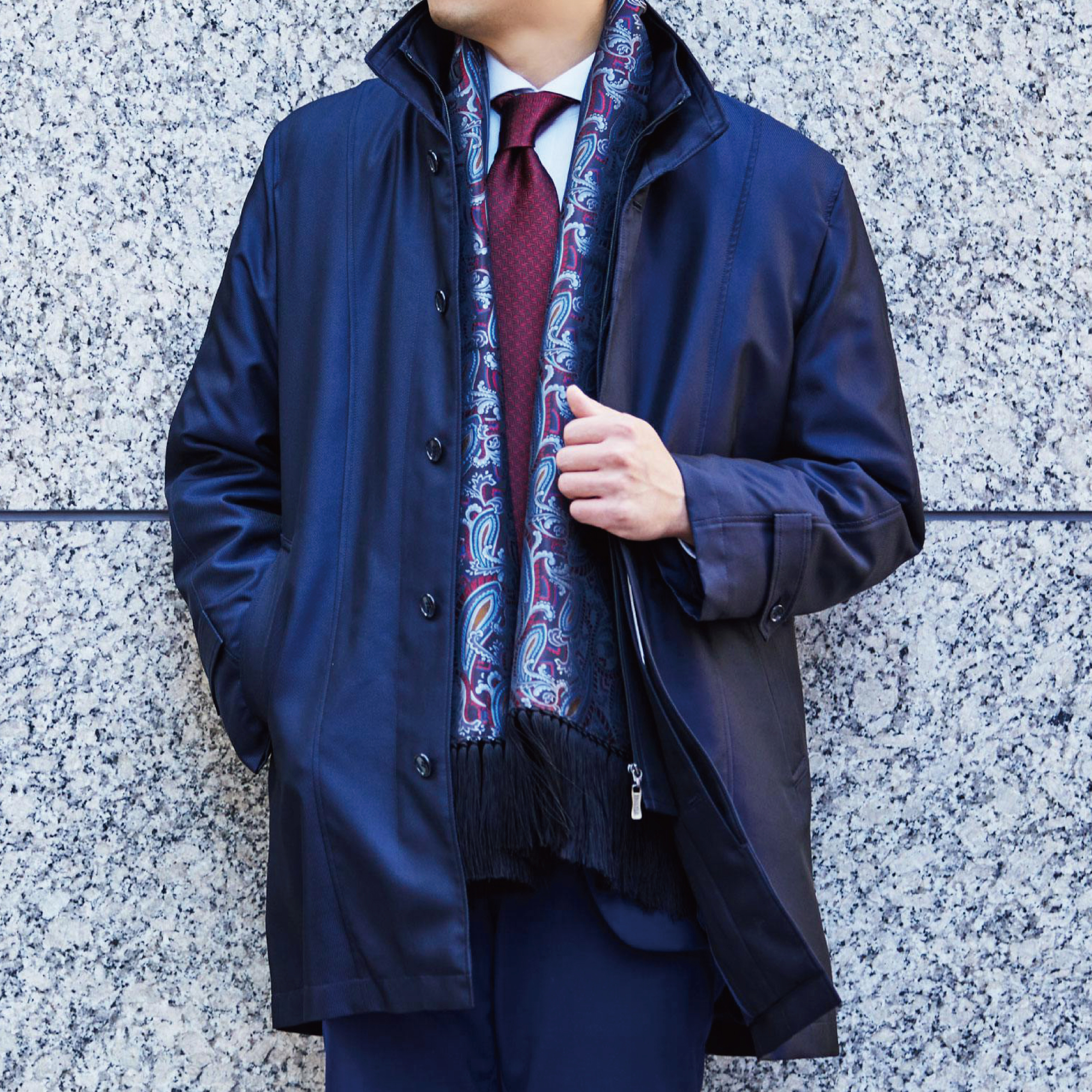 シルクマフラー