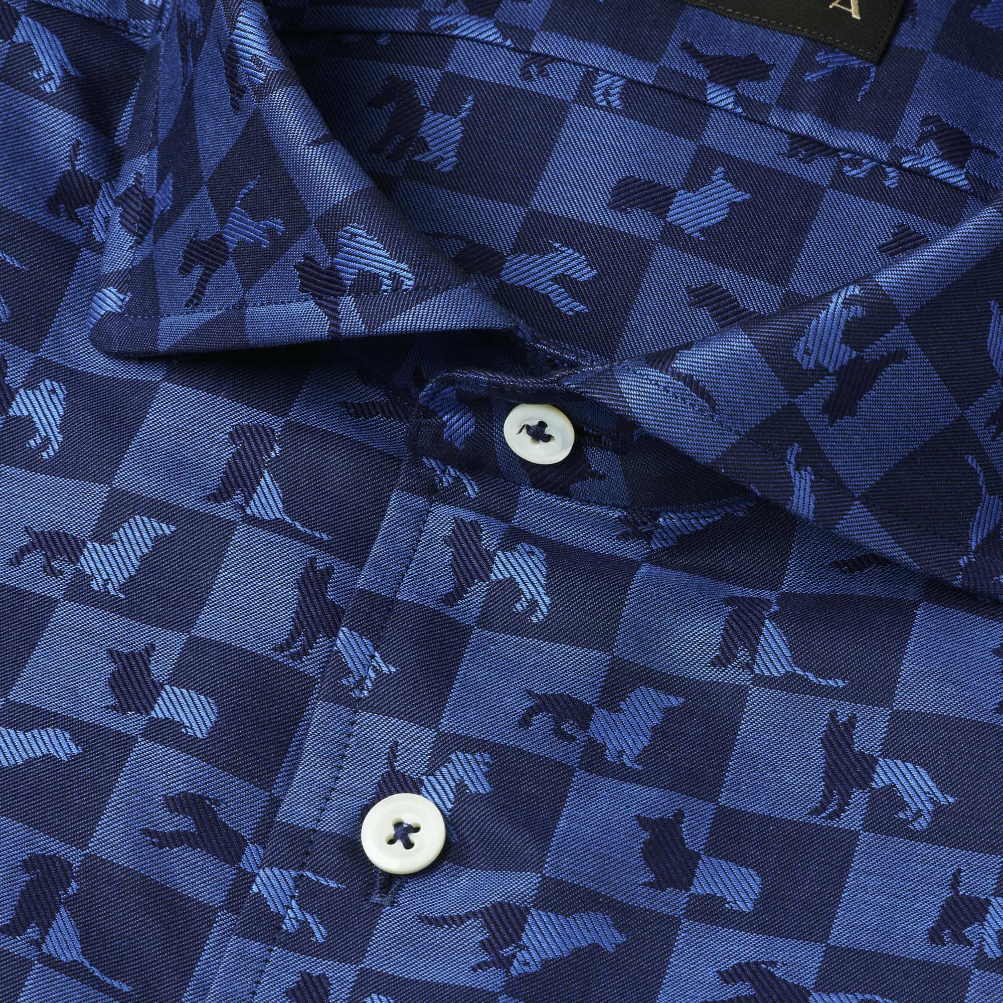 長袖　綿シャツ/エイトドッグス