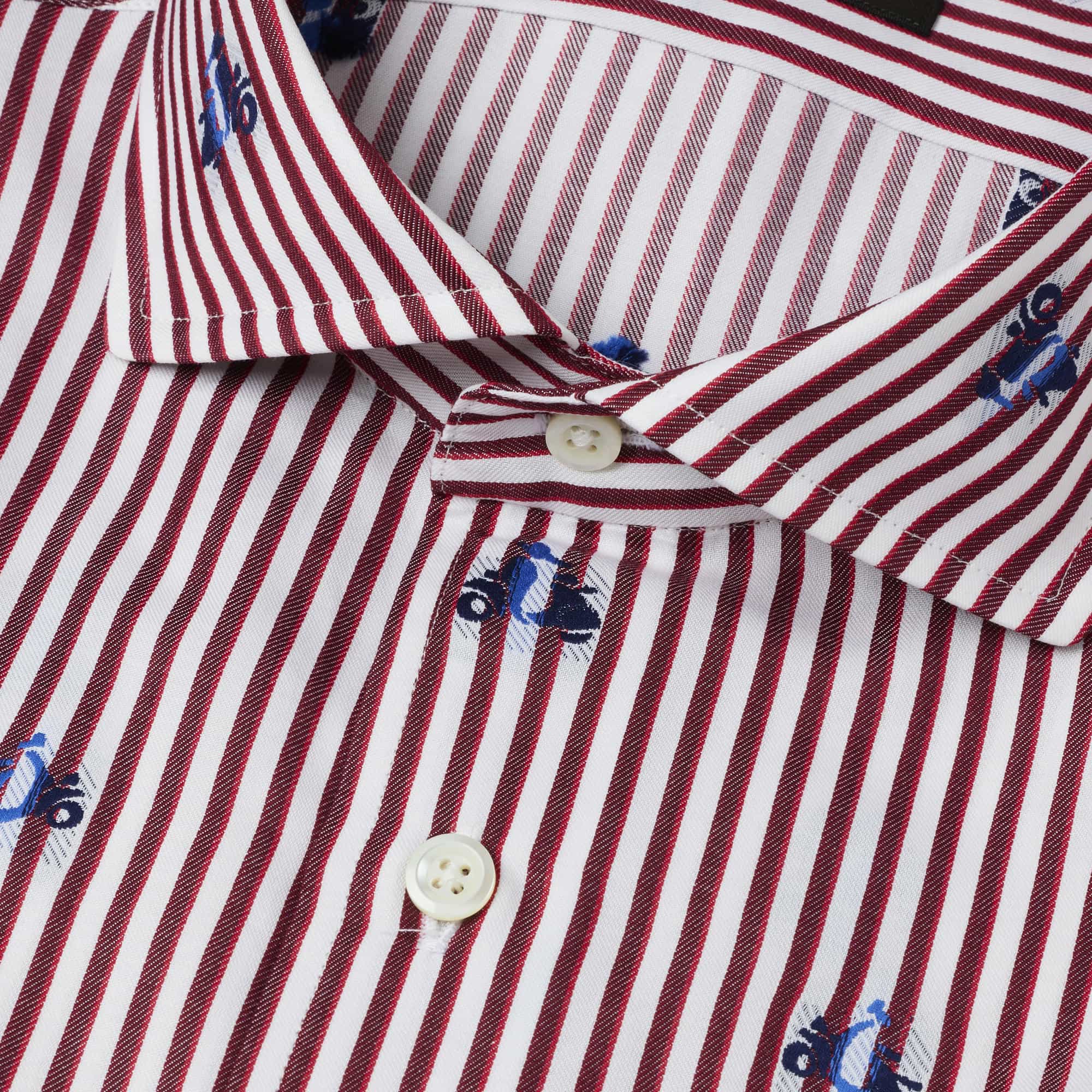 長袖 バックカットシャツ/スクーター