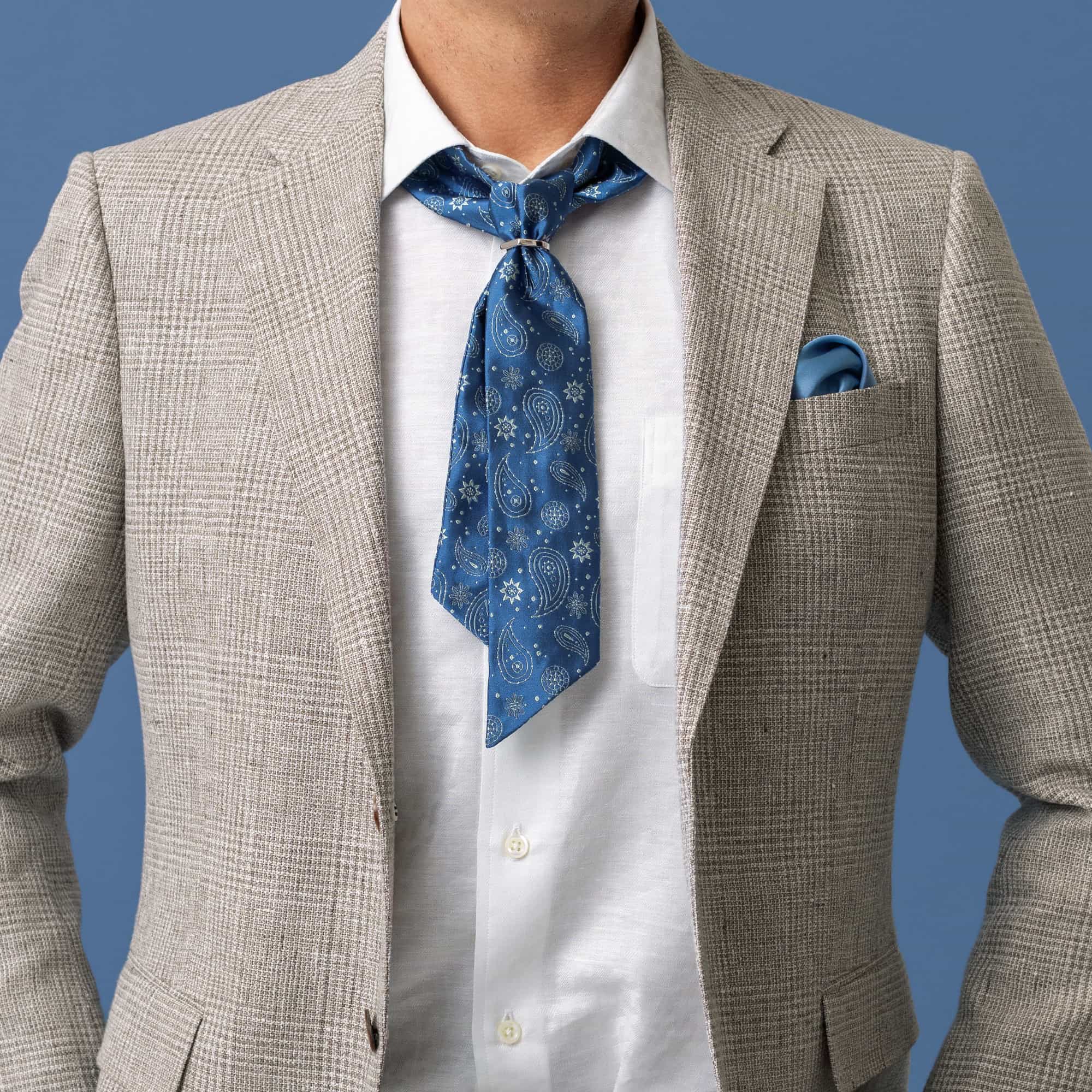 スカーフタイ/スモールペイズリー