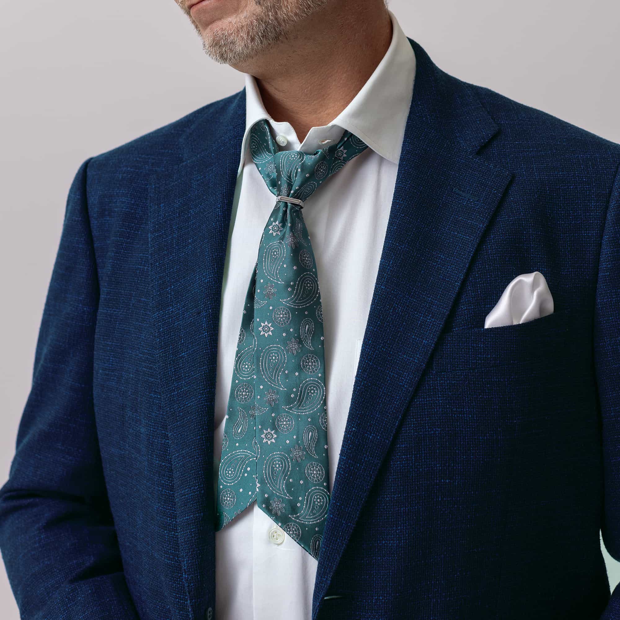 スカーフタイ/スモールペイズリー