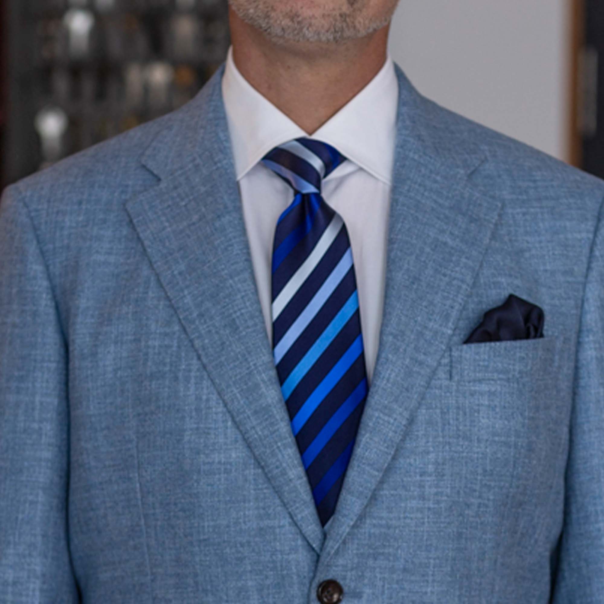 サテンストライプ