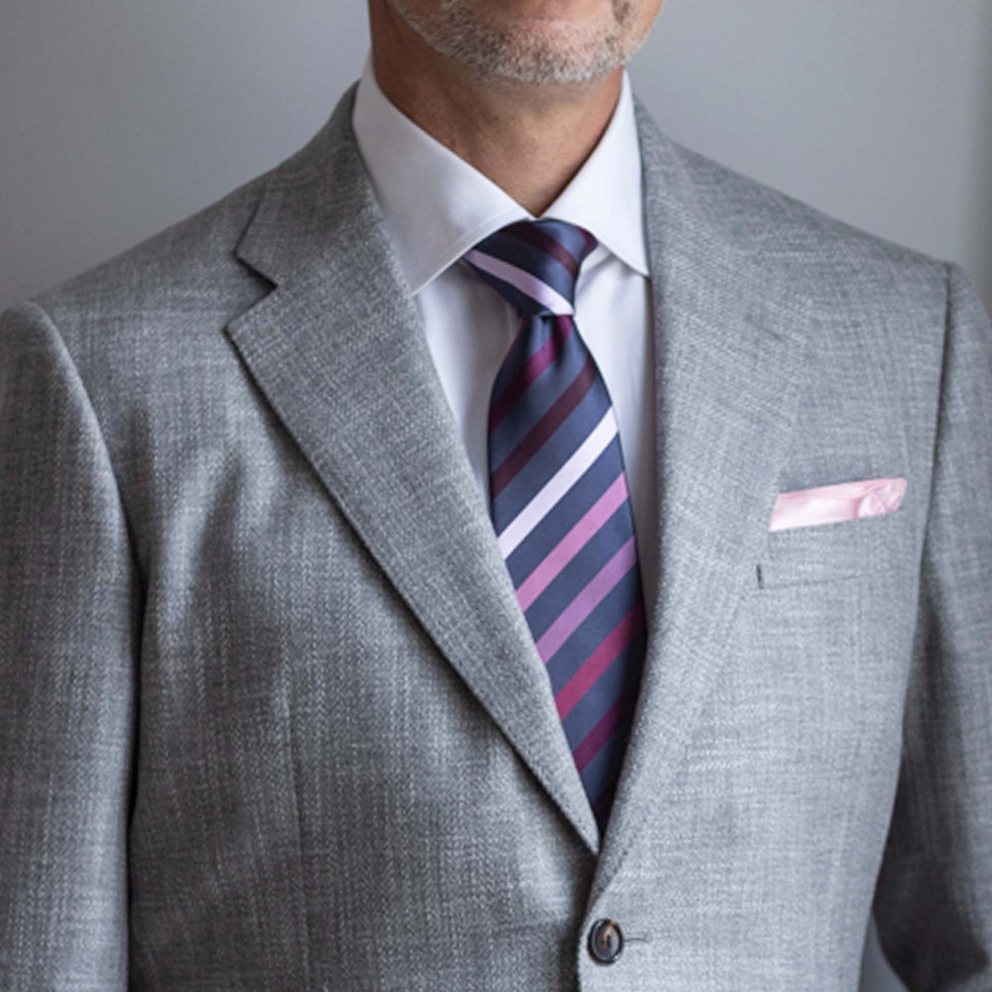 サテンストライプ