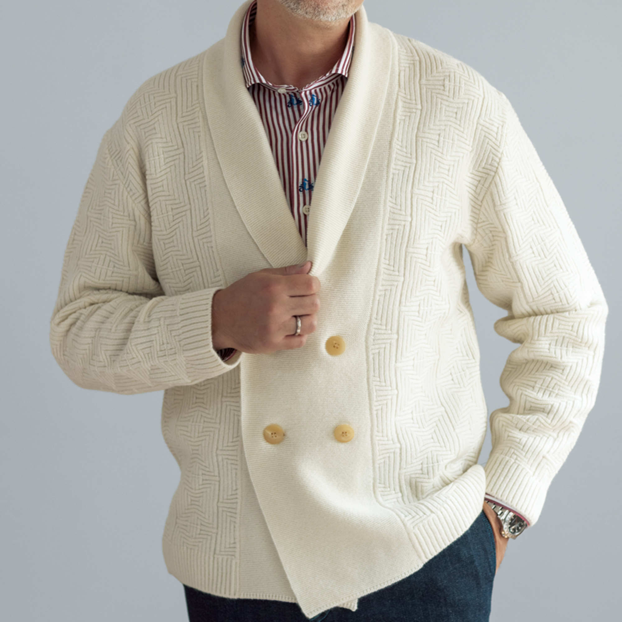 長袖 バックカットシャツ/スクーター