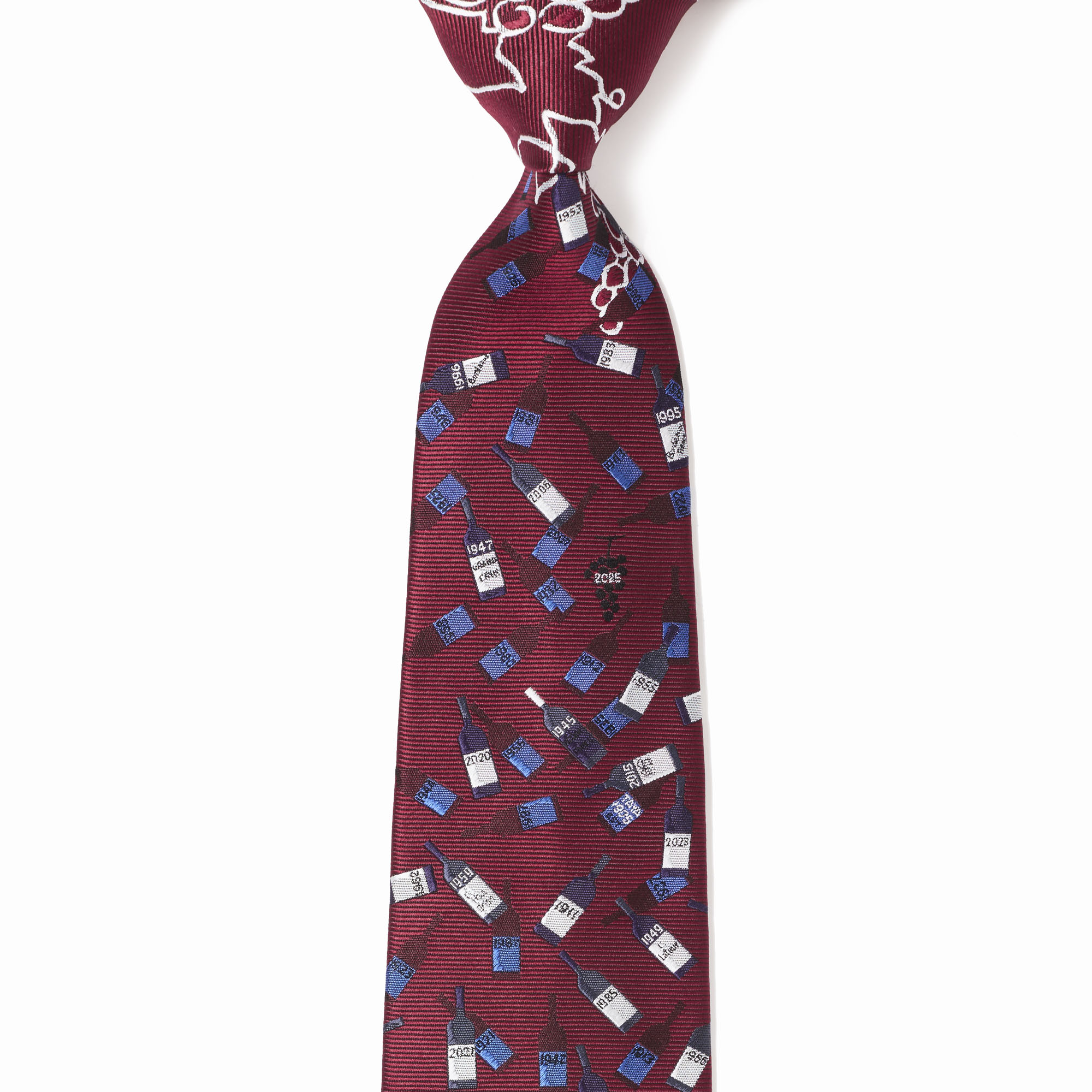 田崎真也氏コラボ_ネクタイ_ワイン