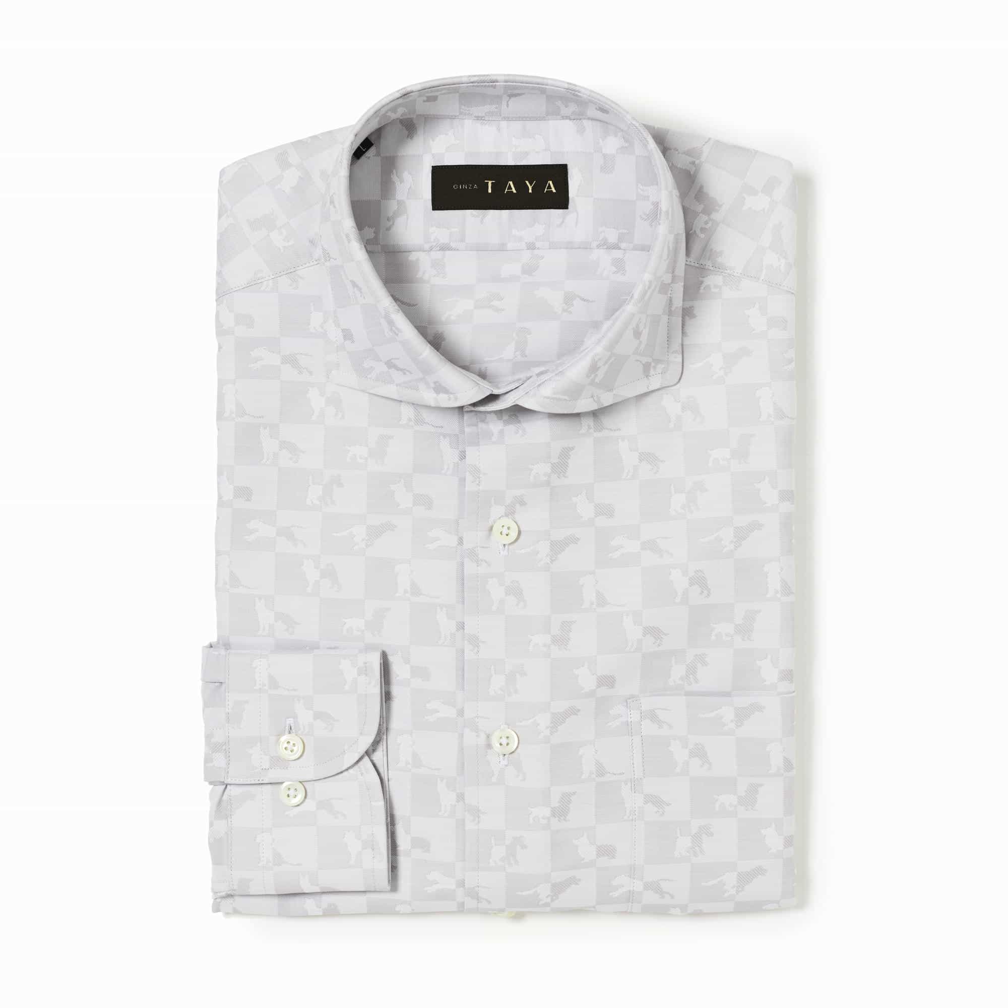 長袖　綿シャツ/エイトドッグス