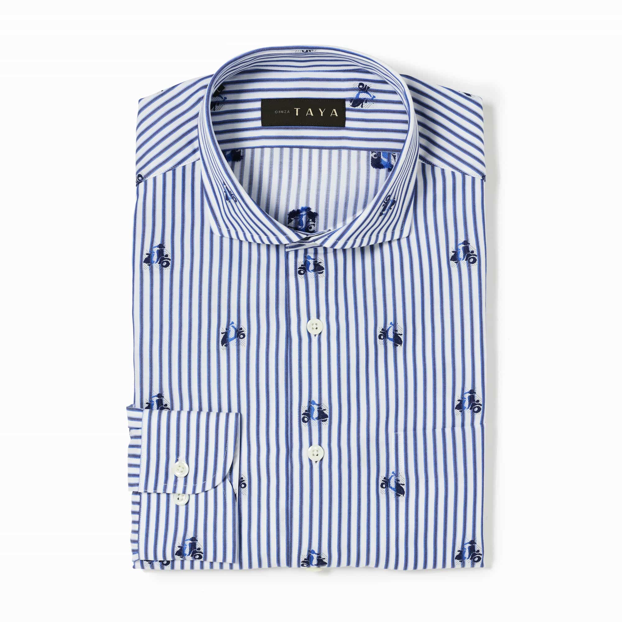 長袖 バックカットシャツ/スクーター