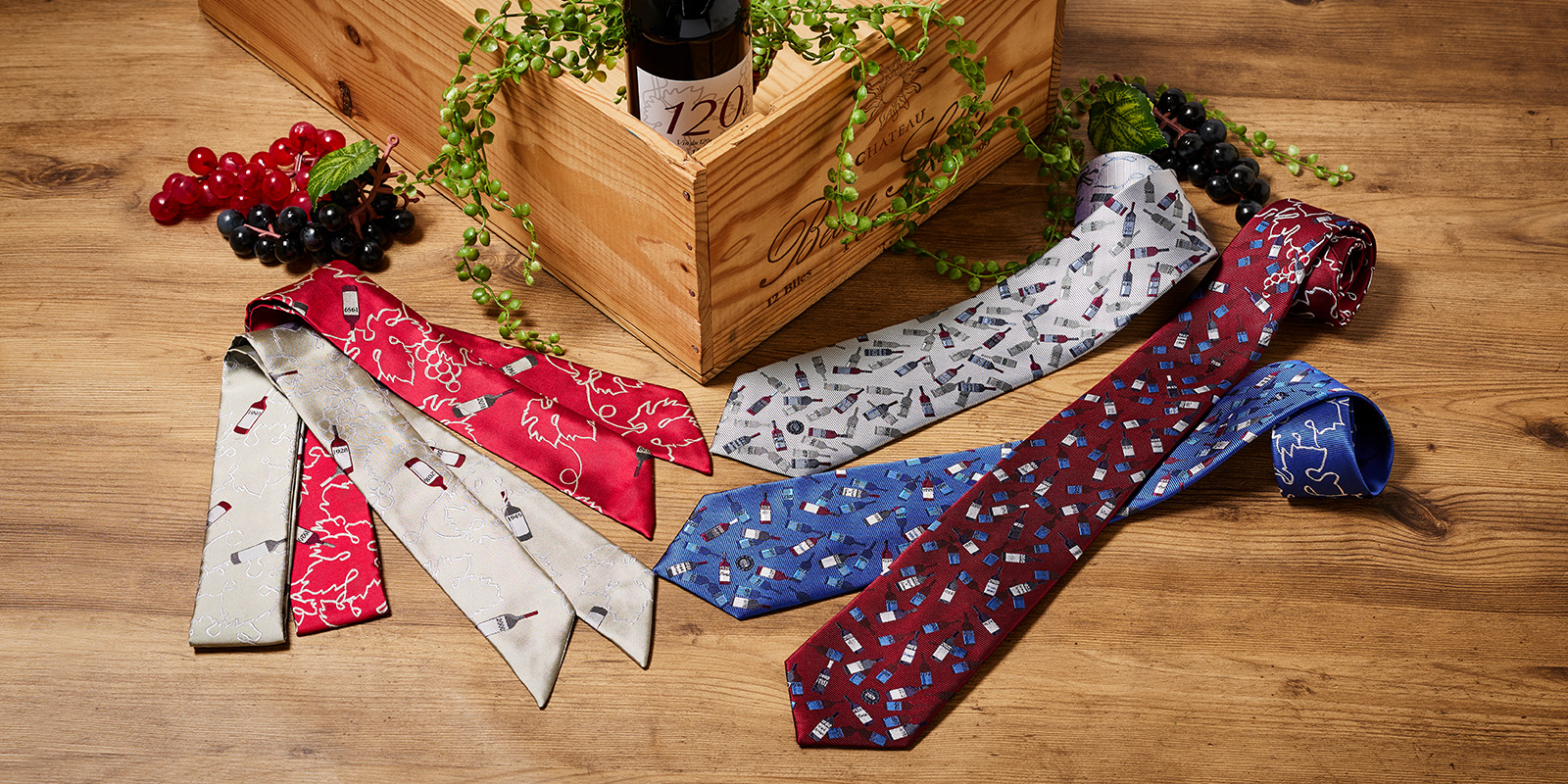 120周年記念_田崎真也氏コラボネクタイ