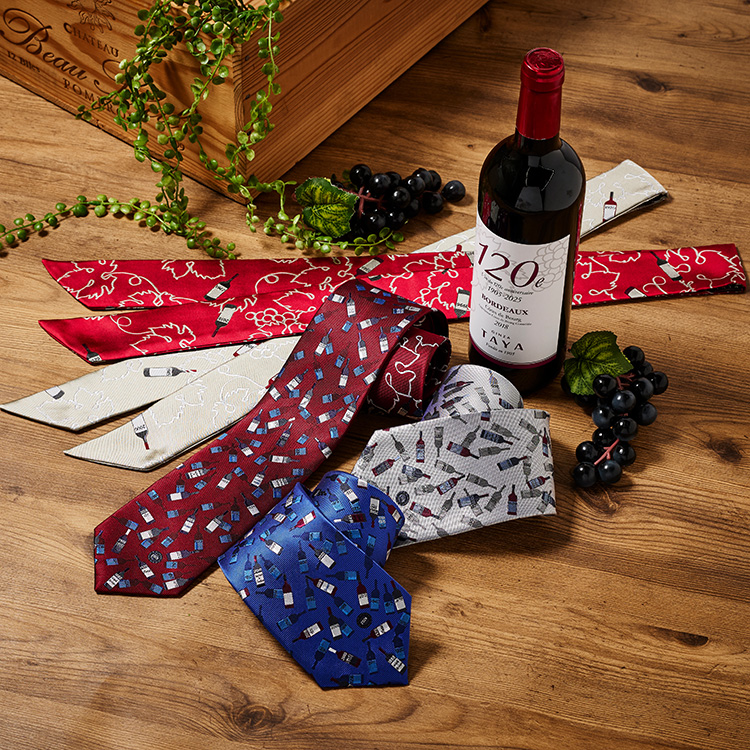 120周年記念_田崎真也氏コラボネクタイ