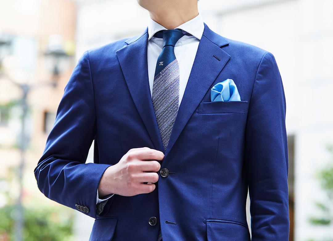 「円周率」ネクタイ