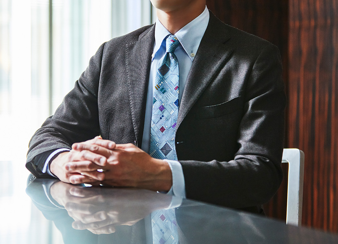 「半導タイ」ネクタイ