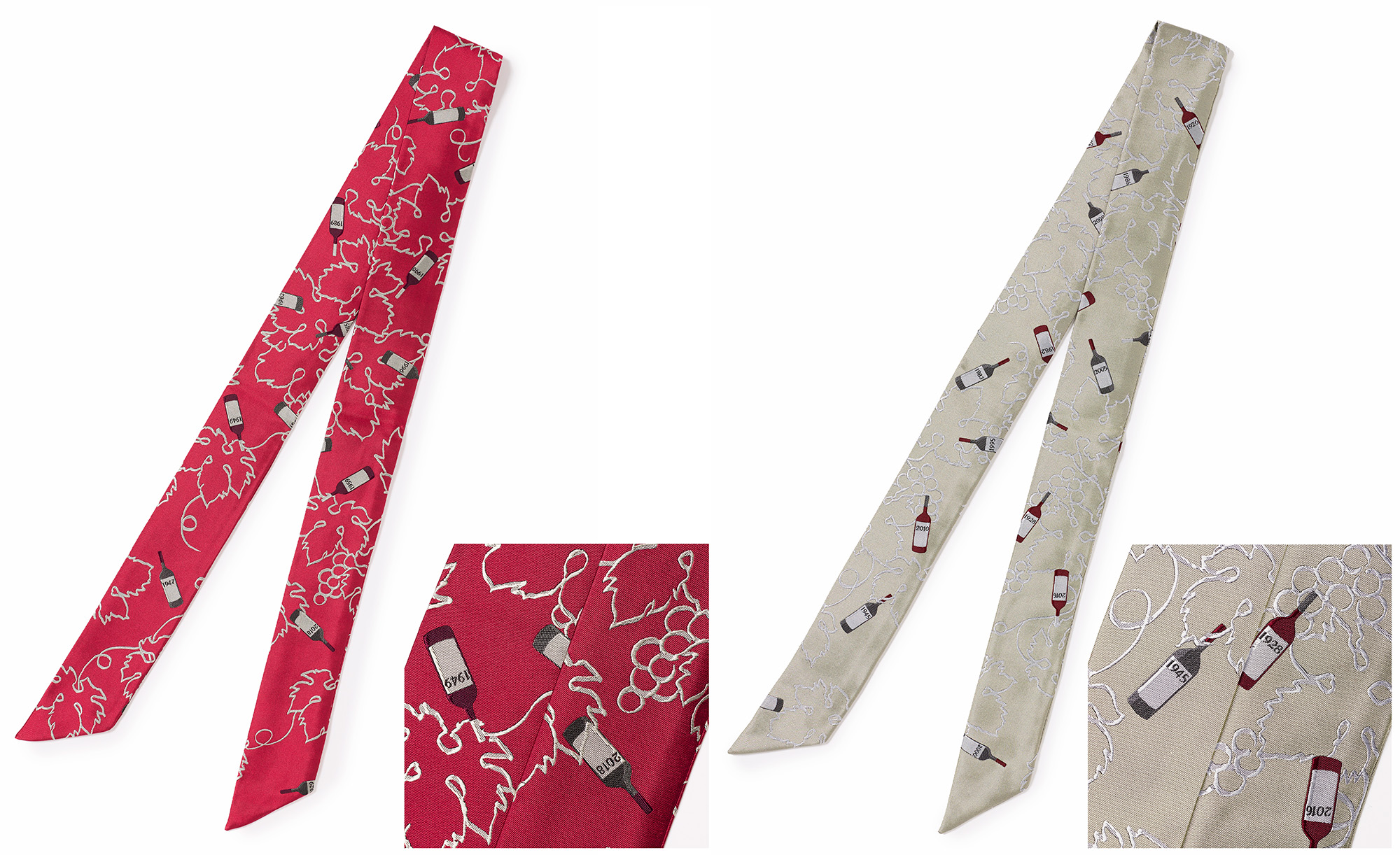 田崎真也氏監修のネクタイ〈ヴィンテージ120〉